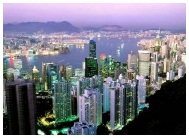 Cruise Port Hong Kong in China