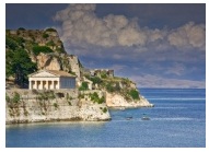 Cruise Port Corfu in Greece, Mediterranean